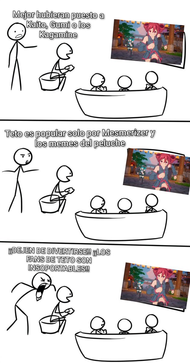 MochiDeMentaUwU's tweet photo. Btw la gente que nos tira mierda son literal esto, les molesta que nos hayan dado a Teto en Fortnite, busquen un problema honesto. https://t.co/zzBht083Ni