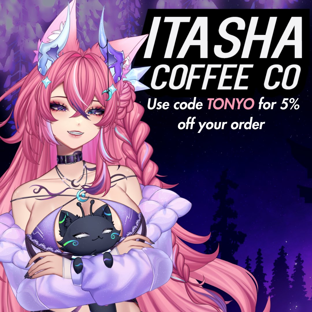 TonyoVT's tweet photo. Fun announcement! 
I’m affiliated with @ItashaCoffee 🫧
Use code TONYO for 5% off your order 🩷 https://t.co/G7cQotNZCb