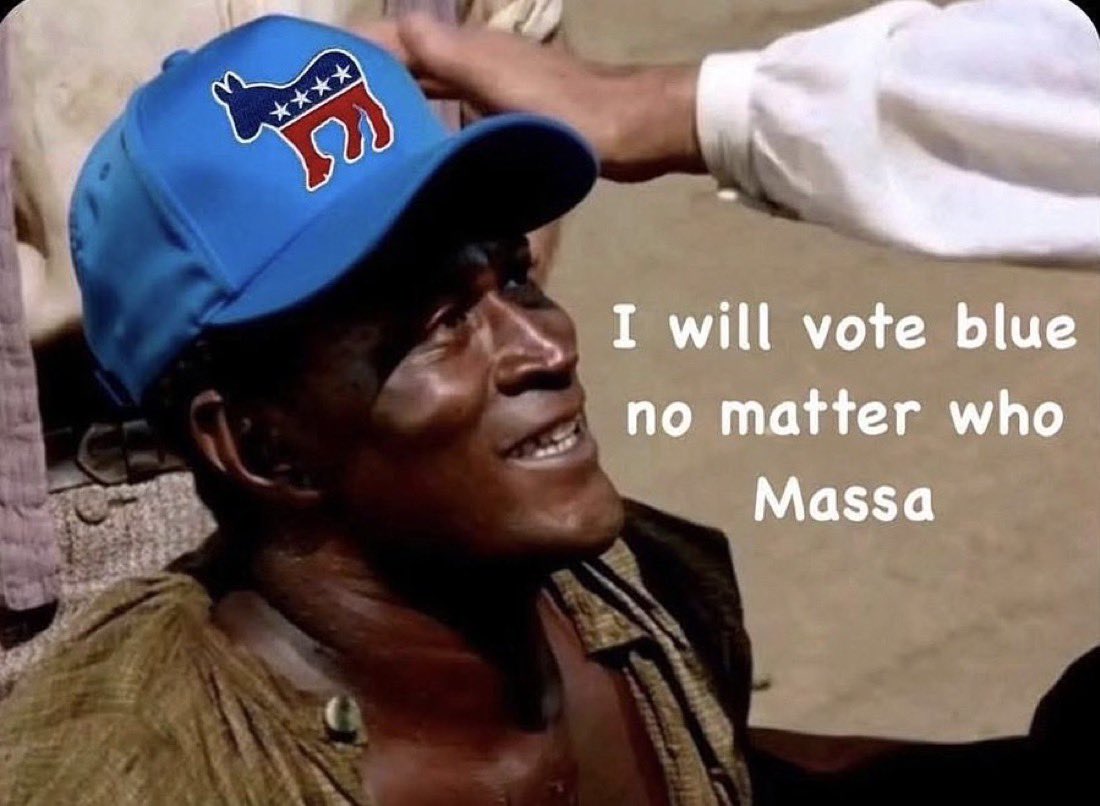 movebackbug__'s tweet photo. @yafavcancer0_ And this is the problem right here, so worried about being a Democrat slave and pleasing your democrat masters. Then voting for a party that will improve your quality of living. Idiots man https://t.co/G36dKEasXe