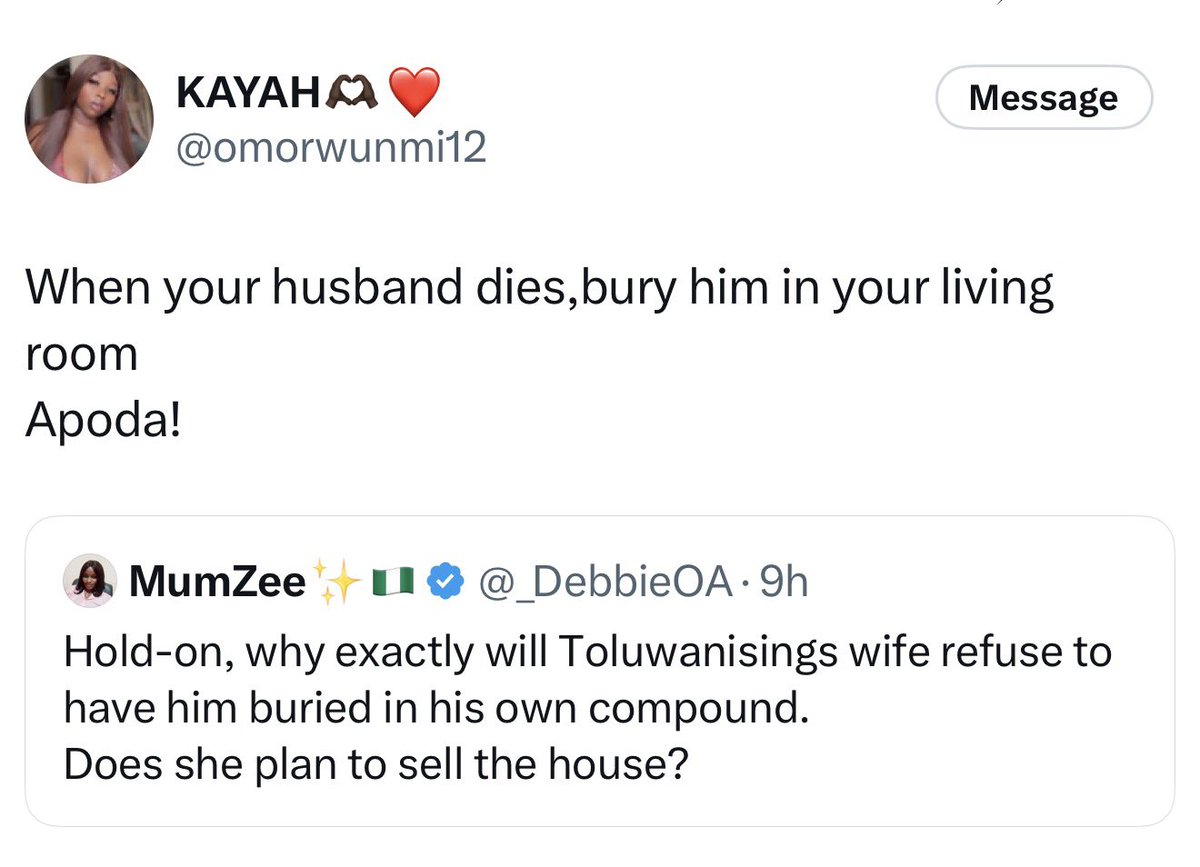 Nimisioluwa's tweet photo. They are dragging Mummy zee and her man took some bullet from it 🥲🥲

The quotes on the tweets are kpaing me 😭😭😭 https://t.co/FqKG1oLMC9