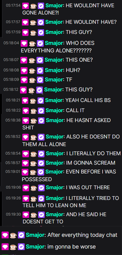 glossbunsai's tweet photo. // #TheFlight spoilers i guess kinda

FULL SCOTT CRASH OUT ON AMBEAR'S CHAT I AM CACKLING HE'S JUST LIKE ME FOR REAL https://t.co/Qq3CnuWYFV
