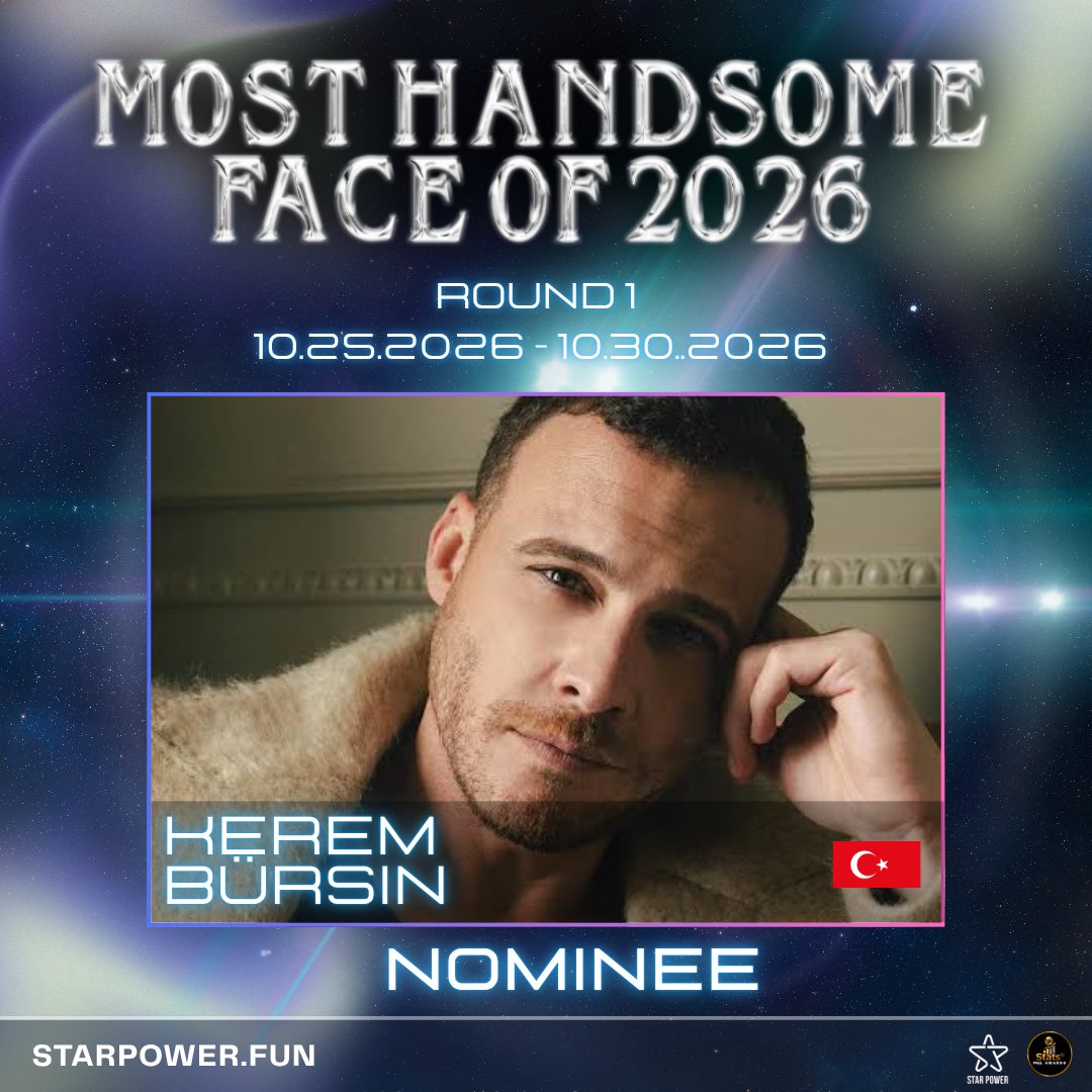 StatsPollAwards's tweet photo. Kerem Bürsin 🇹🇷
 
NOMINEE — Most Handsome Face 2026 👑
Show your support and cast your votes now! 🗳️✨
🔗 Vote: https://t.co/ZWdN080wHA
 
#KeremBürsin #StatsPollAwards #StarPower https://t.co/E8i7u5AHWb