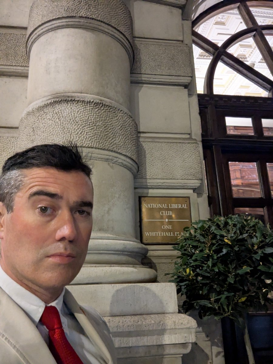 freddienew's tweet photo. Delighted to be attending the relaunch of the Authoritarian Collaboration Index,  now built on the Tyranny Tracker from @HRF (linked below). 

National Liberal Club an excellent choice of location, for any number of reasons (aesthetic and thematic!)

Thanks to HRF and to Action for Democracy for the invitation.