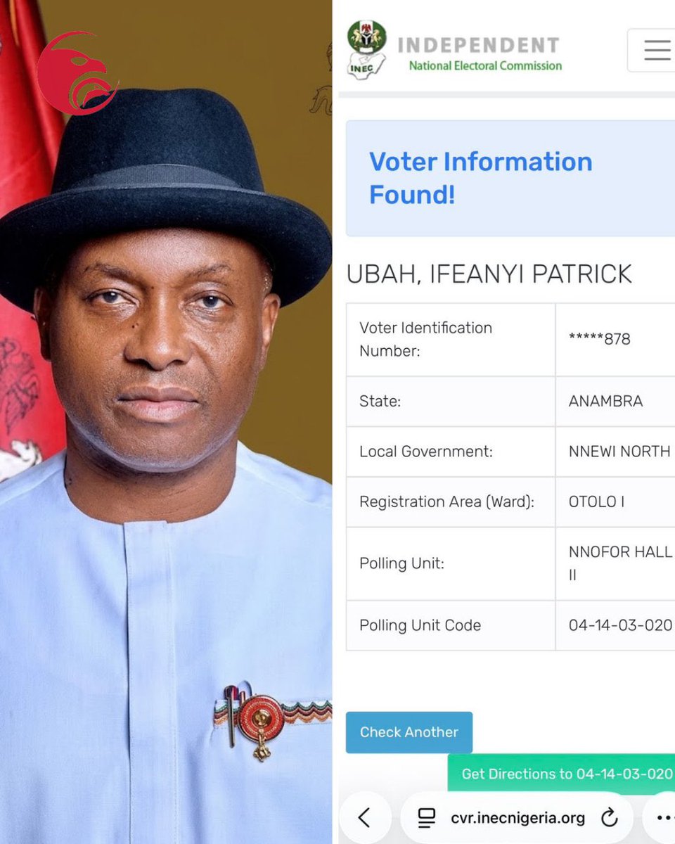 dangbanamanager's tweet photo. Buhari, Akeredolu, Ifeanyi Ubah, Dokpesi. All dead, yet INEC’s portal says “Voter Information Found!”

How many more million dead people are on this register? Who is INEC preparing to vote? https://t.co/uOd9YR9cWb