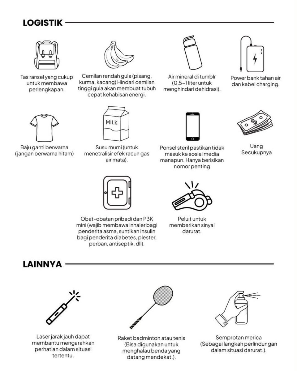 douvart's tweet photo. BAWA BUKU SAKU INI KETIKA AKSI. https://t.co/cC6Kp4eW4p