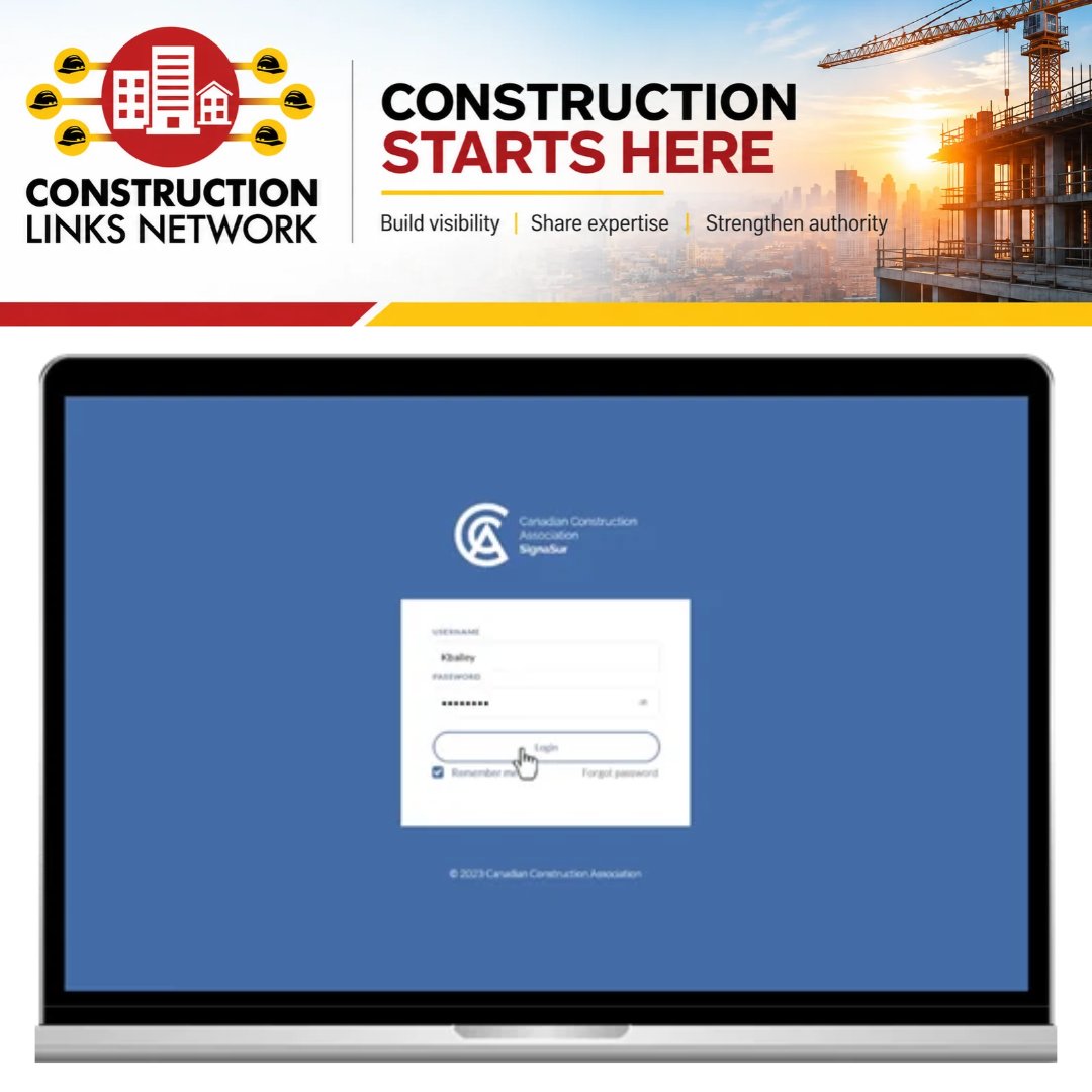 constructca's tweet photo. 🚨🏗️ CCA + CCDC contracts are going digital! The Canadian Construction Association has launched SignaSur, a new platform for accessing, completing, signing + managing trusted construction documents. 💻 👉 https://t.co/gDwNNGexhR https://t.co/X3suhSNLgI