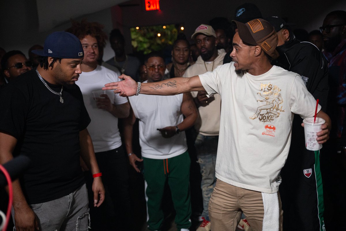 iamHBY's tweet photo. Shout out to @RTWestWorld, they just dropped @tr4_french vs. Luh Tay from their Elimination Chamber tournament, directed by @RuinYourDayNow! Go watch it right now, this was a pretty electric battle in the building!

https://t.co/gAXebAOROy https://t.co/OqPx34iMj0