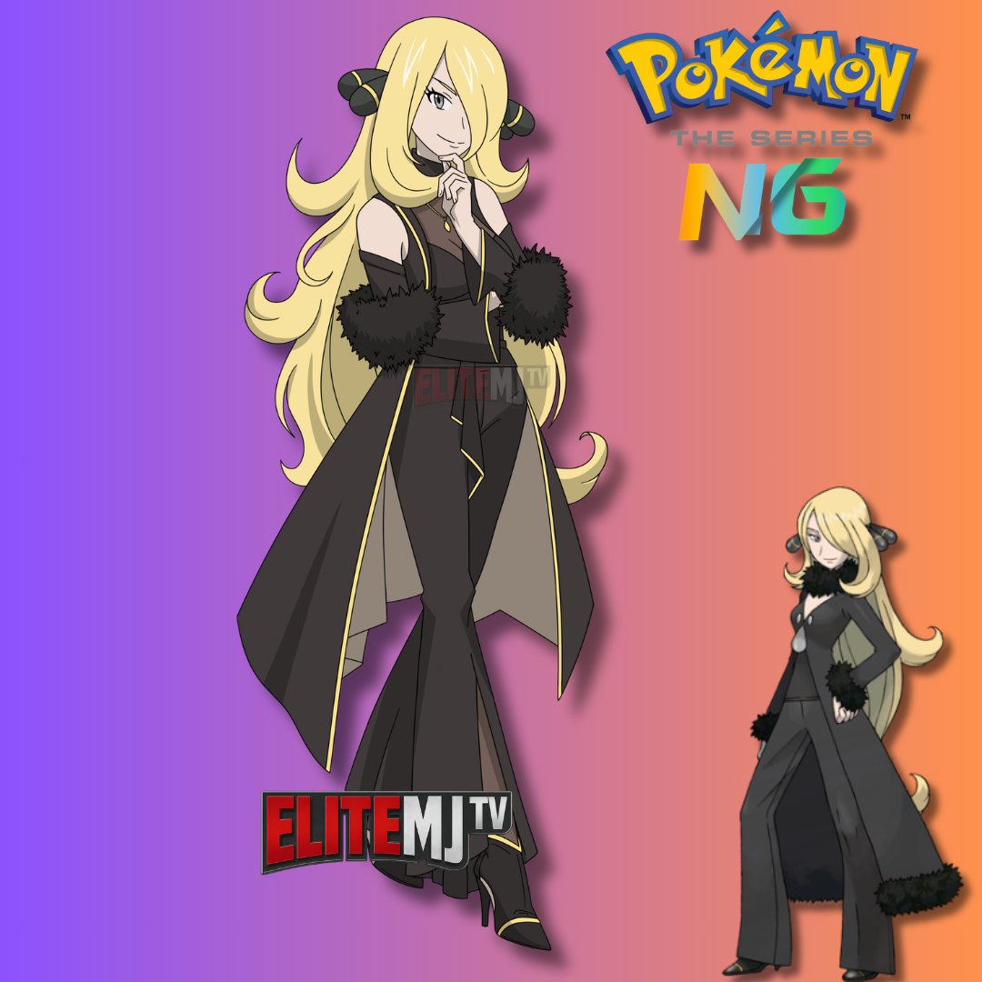 elite_mja's tweet photo. The Sinnoh Queen returns! 👑✨
Introducing Cynthia's timeskip design for Pokémon: Next Generation! 🖤💛
Some legends never fade.
#Pokemon #PokemonNG #Pokemonart https://t.co/ZVcjBOjhqL