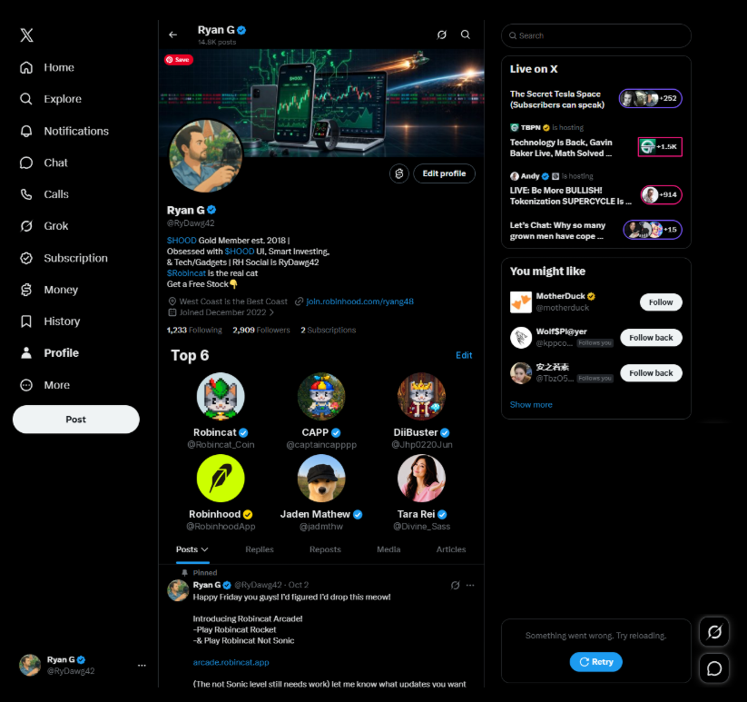RyDawg42's tweet photo. What if @X introduced a Top 6 Friends List, similar to MySpace back in the day?!?!

Would you use it?
Who would you put in your Top 6?! https://t.co/ZAqNGNwGgy