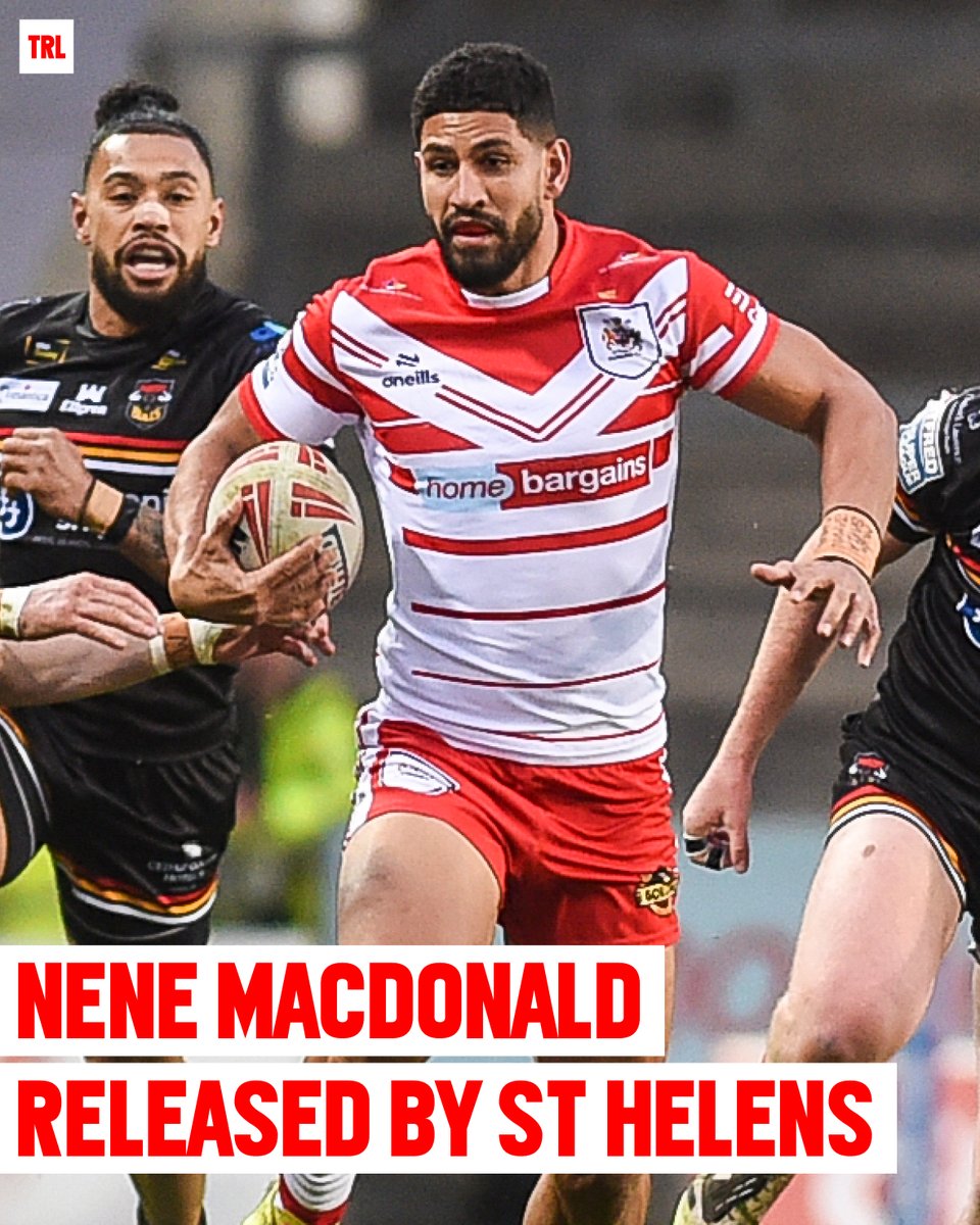 totalrl's tweet photo. 🔻 The Papua New Guinean's exit takes Saints back to the limit of ten overseas players.

🔗 https://t.co/WtUmFIy4UV https://t.co/x9Fw17yQ7q