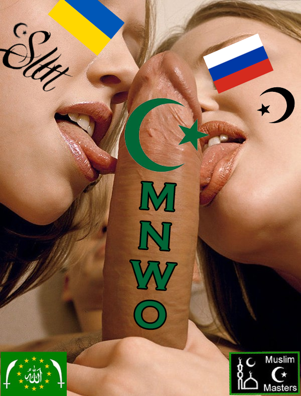 Fathershimm's tweet photo. Russian &amp; Ukrainian Sluts Arabed #Arabed #Islamified #MNWO #MuslimSupremacy #WhiteSurrender #WhiteSlut #ChristianSlut #ChristianSub #Faithplay https://t.co/3NSnEEbHYn