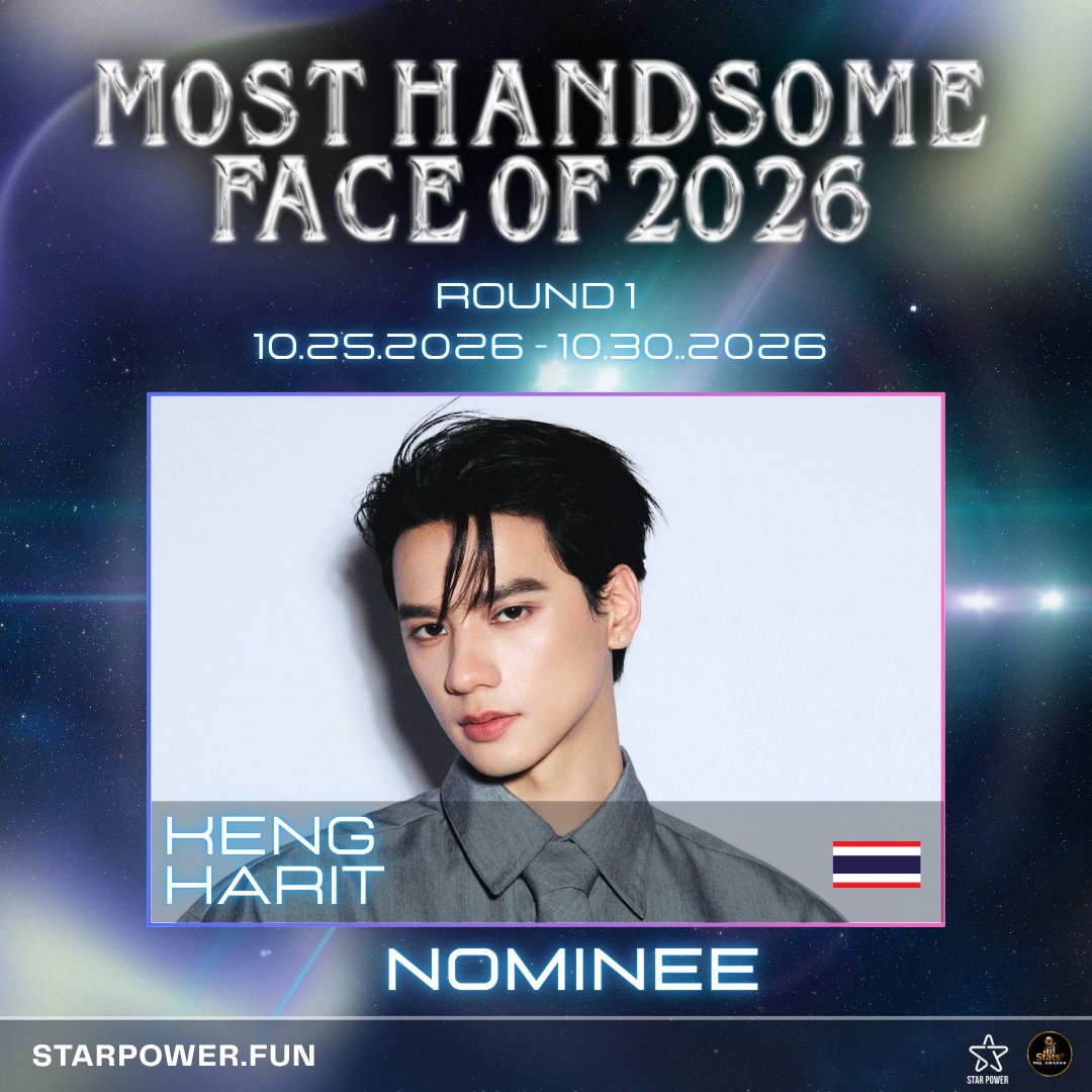 StatsPollAwards's tweet photo. 🇹🇭 THAILAND'S NOMINEES — Most Handsome Face 2026 👑
 
KENG HARIT &amp; POOH KRITTIN
 
Show your love and support! Cast your votes now 🗳️✨
 
🔗 Vote here: https://t.co/ZWdN080wHA
 
#KengHarit #PoohKrittin #StatsPollAwards #StarPower https://t.co/SSWe2znn71