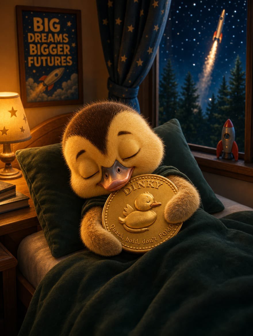 ducklingdinky's tweet photo. What a day for this little duck.🦆

From my little pond to TV screens… still feels a little unreal. 🥹📺

Time to call it a night, recharge and get ready for whatever tomorrow brings.

Big dreams, One day at a time.

Goodnight, flock. 🌙

$DINKY https://t.co/ThzwR5ulQK
