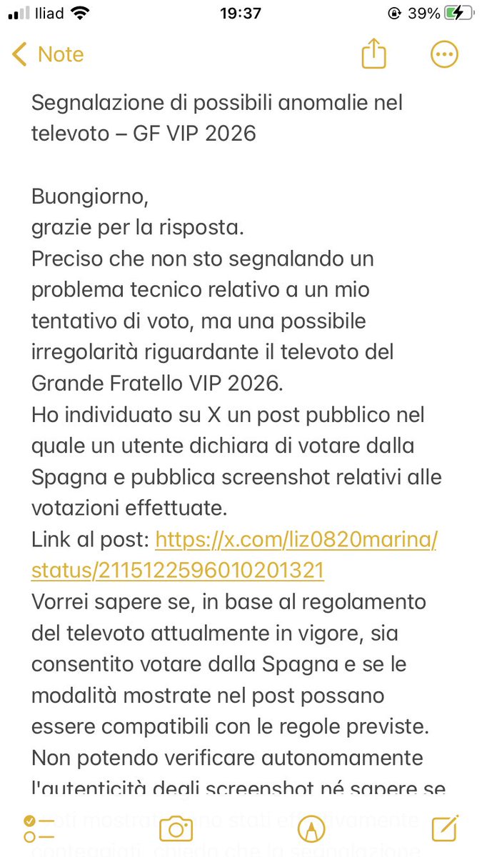 bricioledinoia's tweet photo. Se volete fare qualcosa piuttosto che lamentarvi e basta. Copiate il messaggio e in massa inviate e-mail. @Codacons @AGCOMunica i telespettatori non vogliono essere persi in giro. #gfvip https://t.co/nfpMdo4GAa