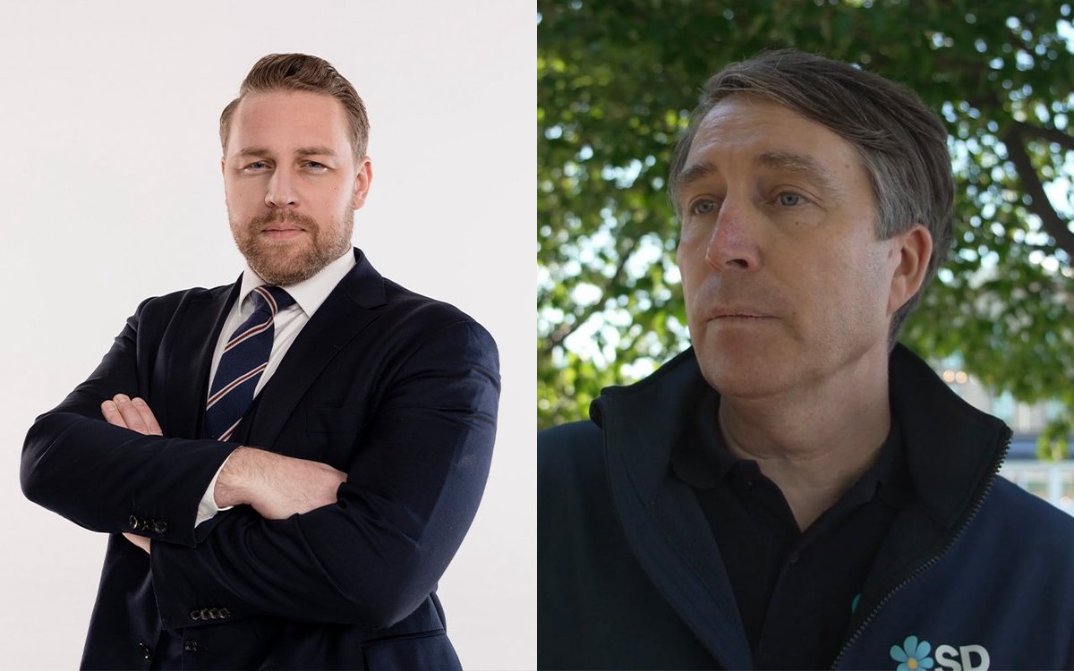 insikt24's tweet photo. Mattias Karlsson (SD) anser att Richard Jomshof är ”omoralisk” som tycker att svenskar ska vara i majoritet i Sverige

• SD-topparna hade öppen dispyt på Facebook innan kommentarerna, enligt säkra uppgifter, raderades av Karlsson

▹ Läs mer här: https://t.co/8Na7y20tV4 https://t.co/zzfOG05AET