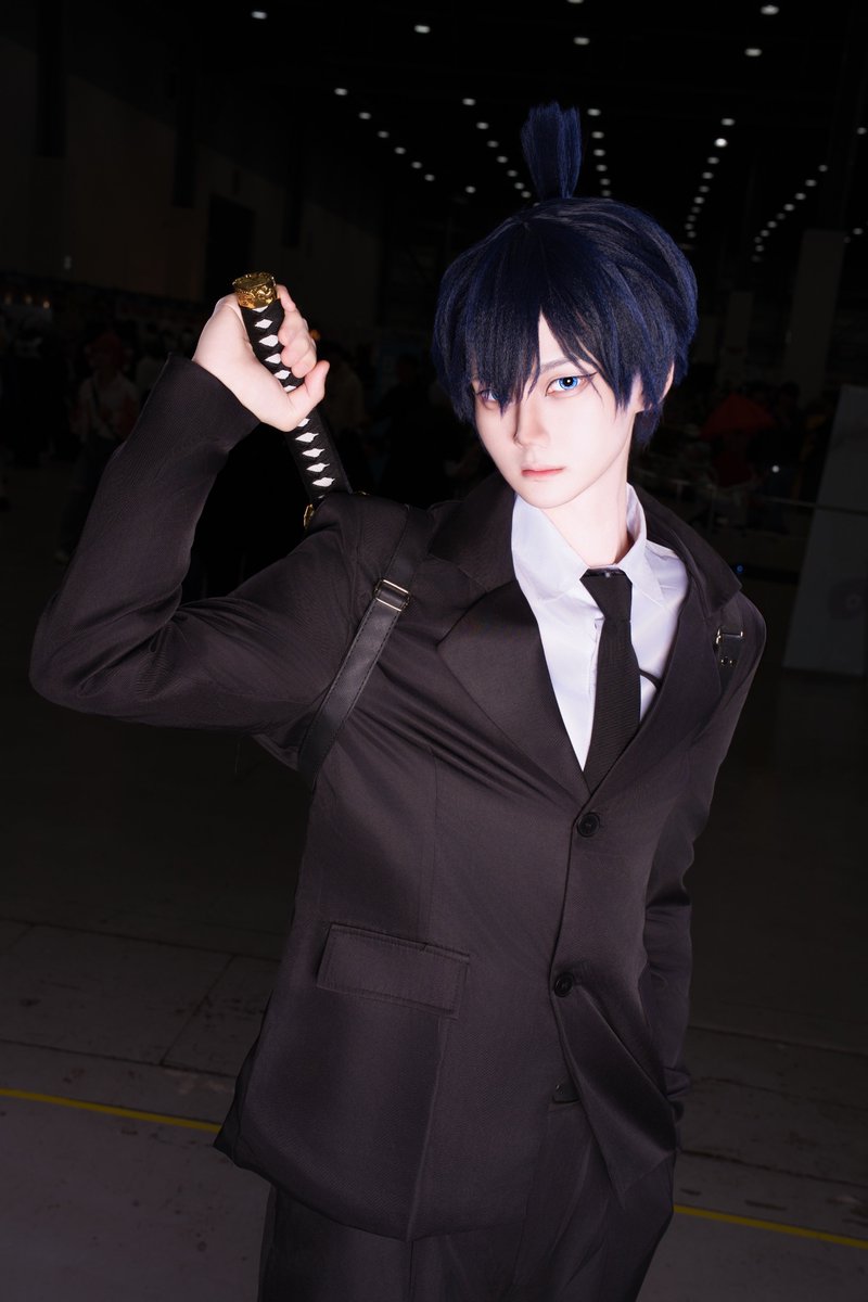 syainlaiteu's tweet photo. 📷 : @HongKKoma

#aki #ChainsawMan #cosplay #チェンソーマン https://t.co/vo8zHRnm8z