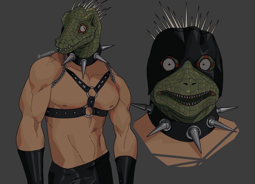 DailyKaiman_'s tweet photo. Arte feita por: @scribbora
Sobre Dorohedoro e acessórios bdsm https://t.co/xjeiLtMPNO