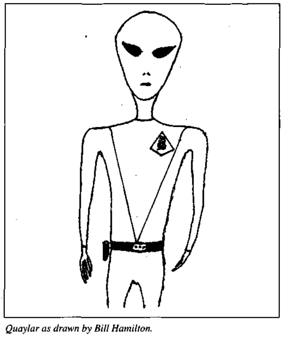 AlienArchiveX's tweet photo. A photo of a Tall Grey in a jumpsuit with a crescent insignia circulated online in the 2000s. By 2013, it was linked to Argentina. Similar reports describe tight-fitting suits with crescent or triangle insignias.
All images: https://t.co/LtKBiYKobr

#ufotwitter #aliens #ufos #UAP https://t.co/oAkrpwtfMW