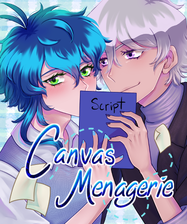 CrystalGameWork's tweet photo. Both of our boys love visual novels are on sale this week on Steam!

🎞️ Canvas Menagerie is a slice-of-life VN about a trans TV actor falling for his celebrity costar.
🔪 Asphodelium is a dark fantasy VN about cults, killing, and killing cults.

https://t.co/ZWlNuST84G https://t.co/1GeDIXzKz5