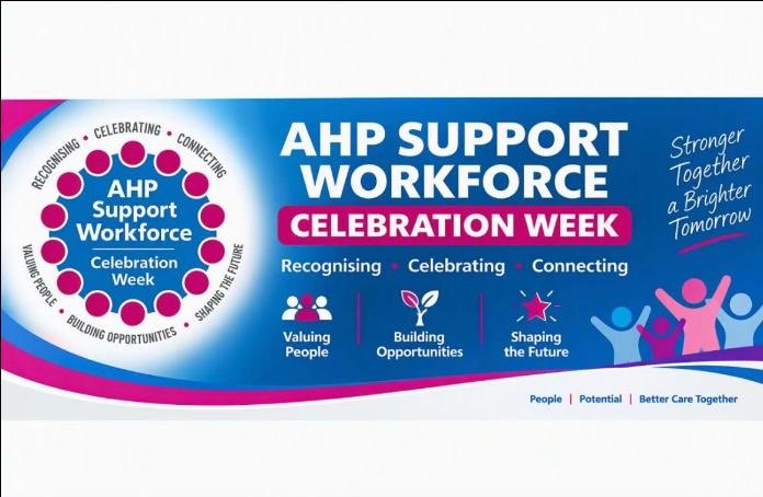 DGProfDev's tweet photo. 🎉What a fabulous way to celebrate #AHPSupportWorkers by showcasing the impact they have across:

🔹Prevention 
🔹Sustainability
🔹Education
🔹Clinical Care - making every moment count https://t.co/FzBoX5MABe