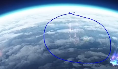 HelloJTello's tweet photo. Am I tripping, or is there a faint vertical shape around the 12 o'clock position, just below the bright edge of the planet? 👀

Almost looks like a pale purple-white spire poking through the clouds, with some glowing dots there too.

Possible Icecrown tease for the distant future, or am I just coping? 😆 I know something has to happen with Arthas/Northrend at some point if we ever get there. Just not sure what the plans are.

I noticed the glows representing Kalimdor and the Eastern Kingdoms, but also caught a glimmer of lights further north.

Could be absolutely nothing, but it caught my eye. Then again, I just woke up. 😂

Sick AMV trailer nonetheless with WoW Forever! 👌🏻