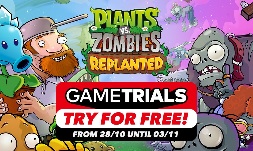 GoNintendoTweet's tweet photo. Plants vs. Zombies: Replanted is Europe's latest Switch Online Free Game Trial https://t.co/epYjZv95Sj https://t.co/d8UDRxrRnu