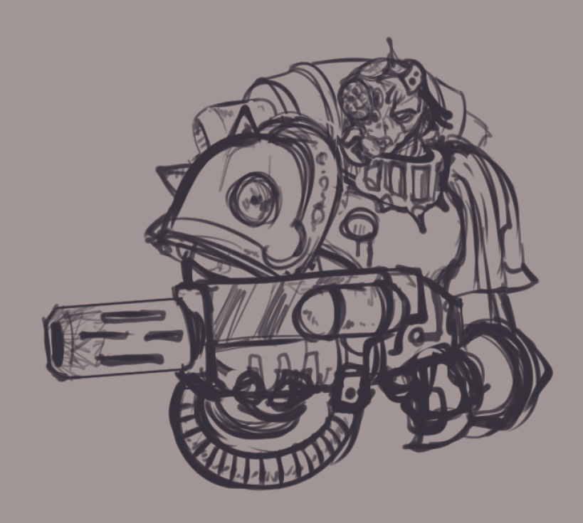 The_Demon_Women's tweet photo. death guard https://t.co/MbPTxZFiey