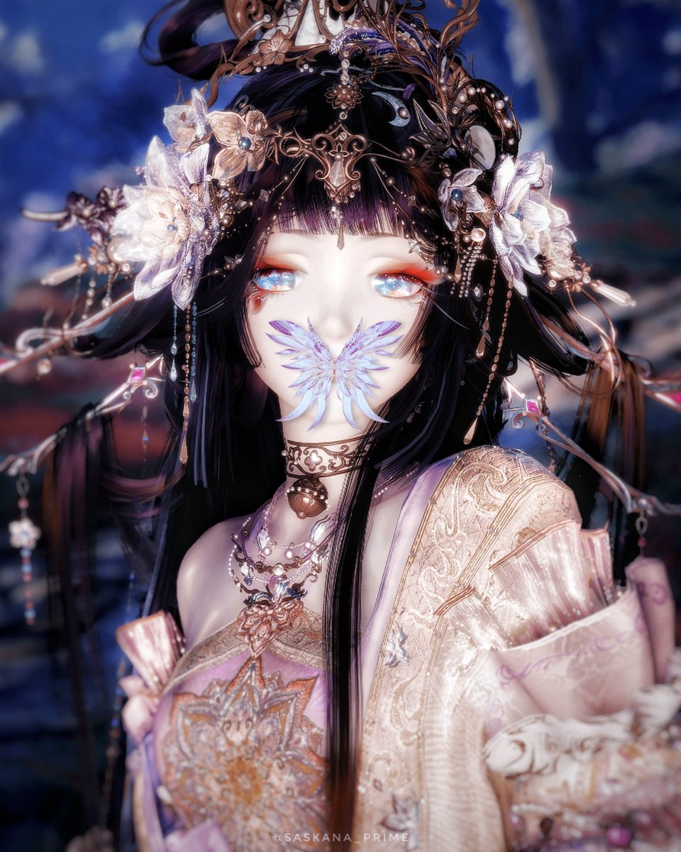 saskana_prime's tweet photo. Made my own 5 stars butterfly because I need to cope 💔

• infinitynikki ୨♡୧ taleswovenintime • https://t.co/sE5UnW23bo