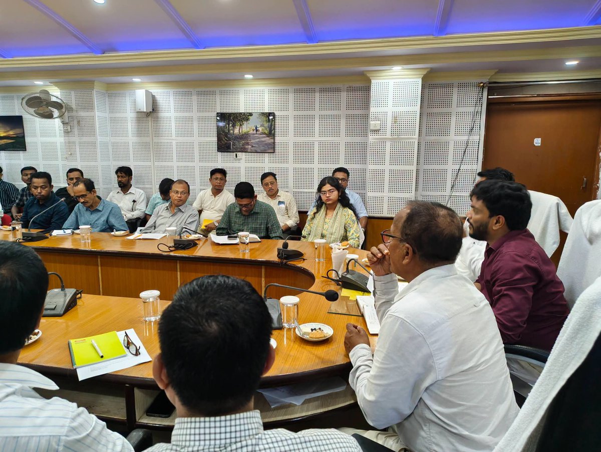 southtripuraDM's tweet photo. The Hon’ble Chief Minister of Tripura, Prof. (Dr.) Manik Saha, will visit Belonia, South Tripura, on 30 October 2026 at 12:00 noon (rescheduled from 28 October). A press meet was held at the DM & Collector’s Office, Belonia, to inform the media.
#Belonia #Tripura #Development https://t.co/LFkjN0XMXU