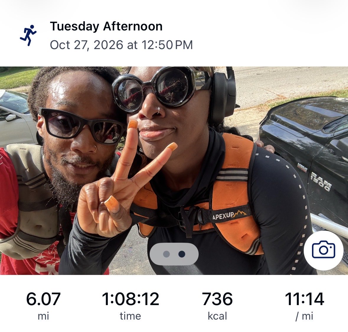 SilverRolling's tweet photo. Ran on her pace today🖤
#AlreadyRollin🎙️💨
#AlreadyRunning https://t.co/9cOBnn25bP