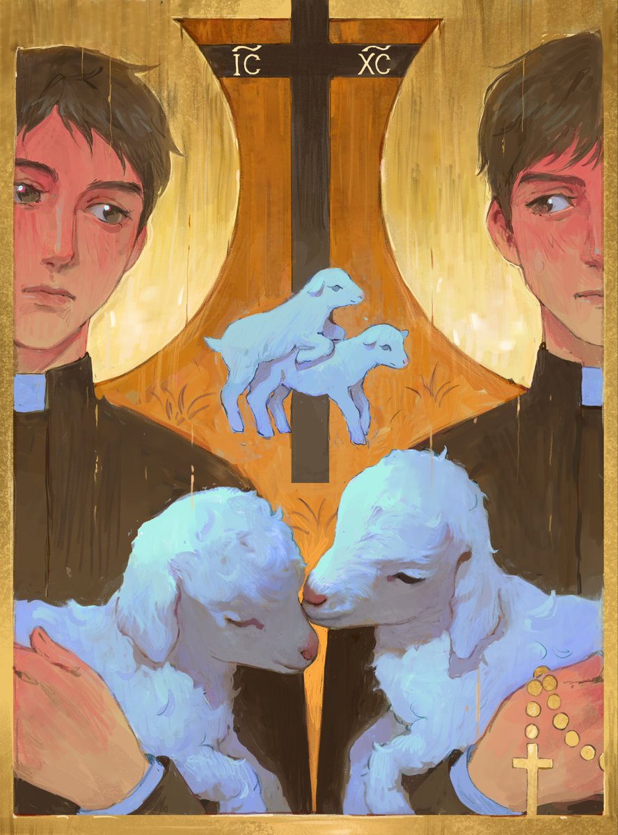 yoishikata8's tweet photo. Art I got called satanic for: https://t.co/C4zsXvT4db