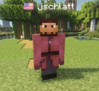 gr63site's tweet photo. schlatt in his kimono looks like an old wise owl https://t.co/X201NxRf33