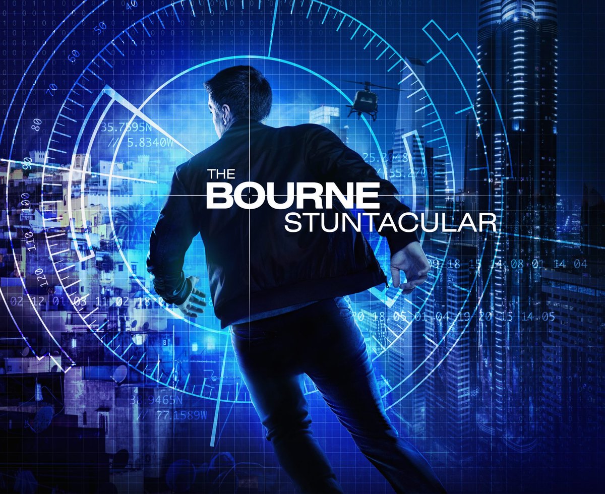 NoriNinomiya's tweet photo. For @CowMissing, 

#TheBourner Stuntacular (2020), 6th years anniversary in @UniversalORL 🚙🎥🔥💐!! https://t.co/9GC7qNWkET