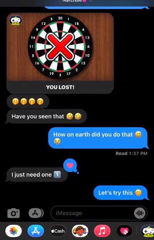 lucydazza's tweet photo. iMessage games who’s down winner get a reward: alvanahjeremy9@gmail.com https://t.co/BOjBuq06di