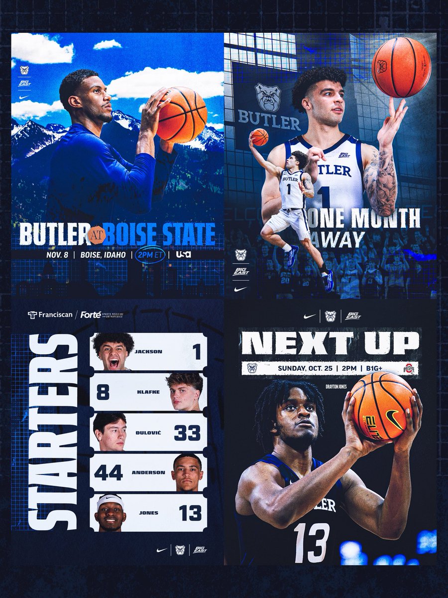 ChandlerHart2's tweet photo. 26-27 @ButlerMBB season look 🔵

Excited to share more! https://t.co/aXsi645wkV