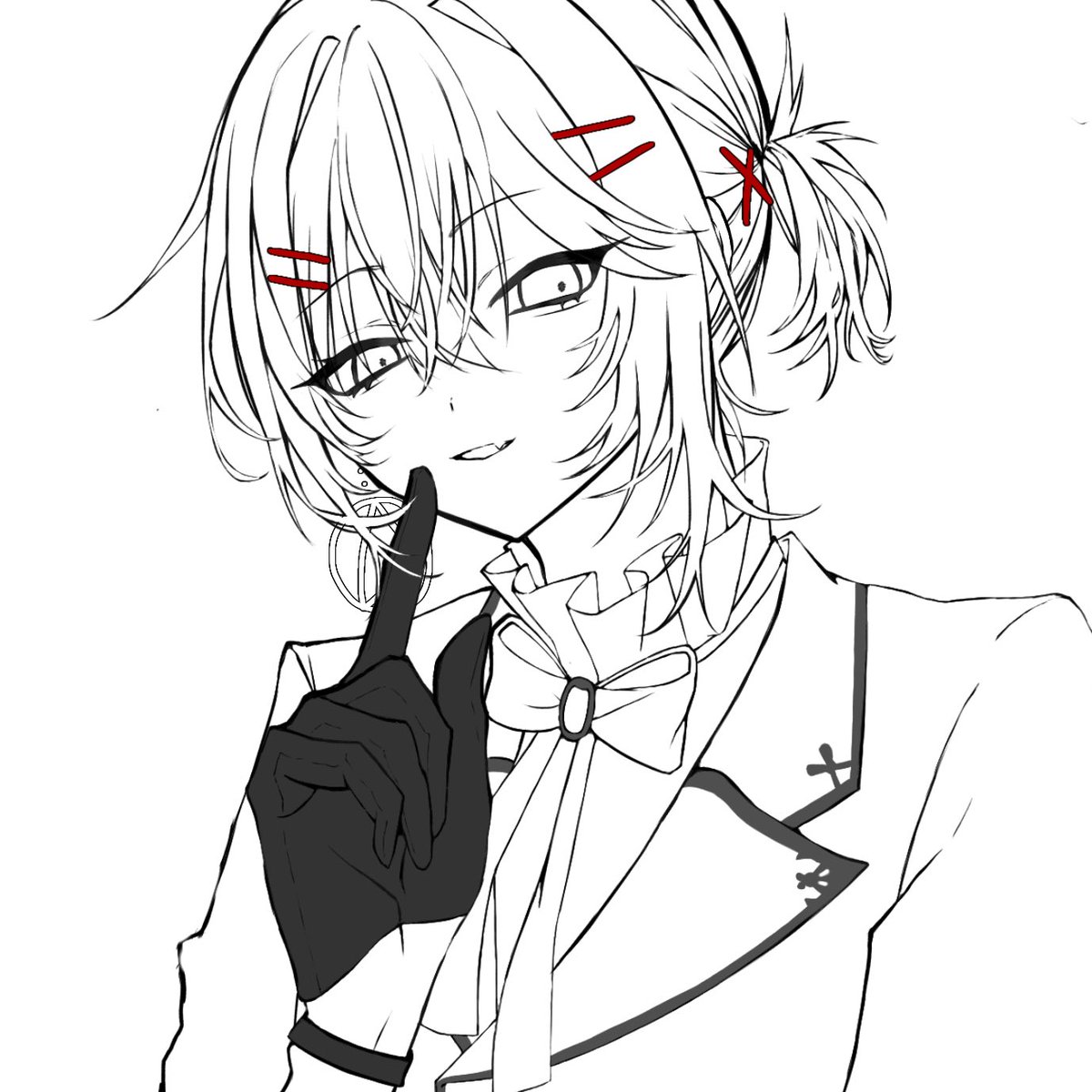 yoru_x_x's tweet photo. 執事ましろポニテだと助かる https://t.co/GIiua8ANFf