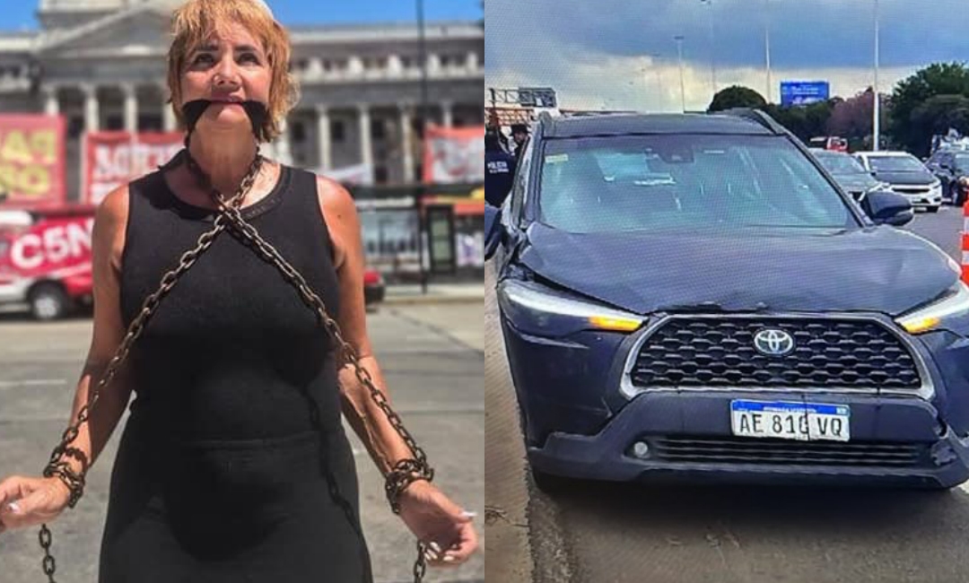 elprofesorcaleb's tweet photo. Se llama Nancy Pazos. Chocó a un motociclista, lo mandó al Pirovano y se fue antes del control de alcoholemia. Tiene 195 infracciones y debe 48 millones en multas.

Y después te habla de moral.

Hipócrita. https://t.co/Wg1FleHI8M