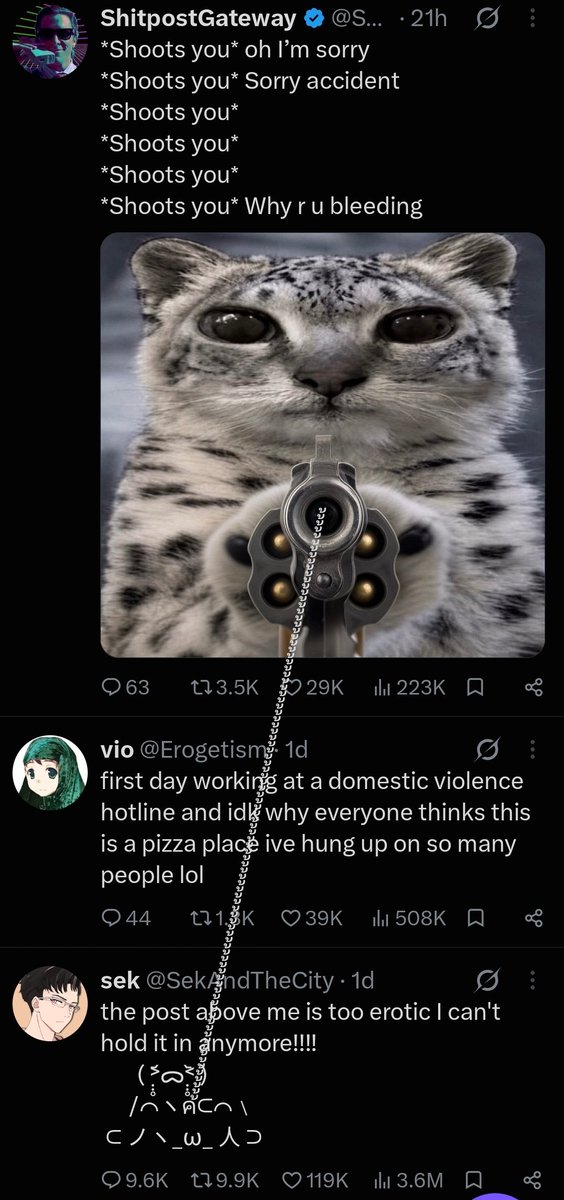 FartSmellaHyde's tweet photo. this gotta be the most insane pull 
the other tweet's dick becomes the bullet https://t.co/uCv4ZUCHZO