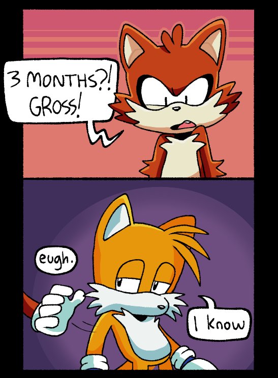 axedpachi's tweet photo. Something I posted a while ago on tiktok but not here, so here it is now
Tails and his bullies
#tailsthefox
🥀🐇 https://t.co/9sfXnufFG2