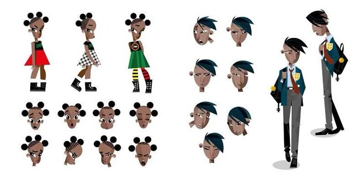 coelhititos's tweet photo. esses who falando q wendell e wild é racista por causa dos traços da kat só mostra como nenhum deles assistiram o filme, maioria dos personagens do filme são negros ou racializados, e todos tem características diferentes um do outro, e até os poucos personagens brancos que tem https://t.co/lPntACLkP5