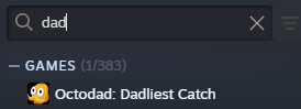 fluffygirlpaws's tweet photo. wanted to try deadlock again but accidentally wrote dad should i just play octodad https://t.co/JOJJz5tP7c
