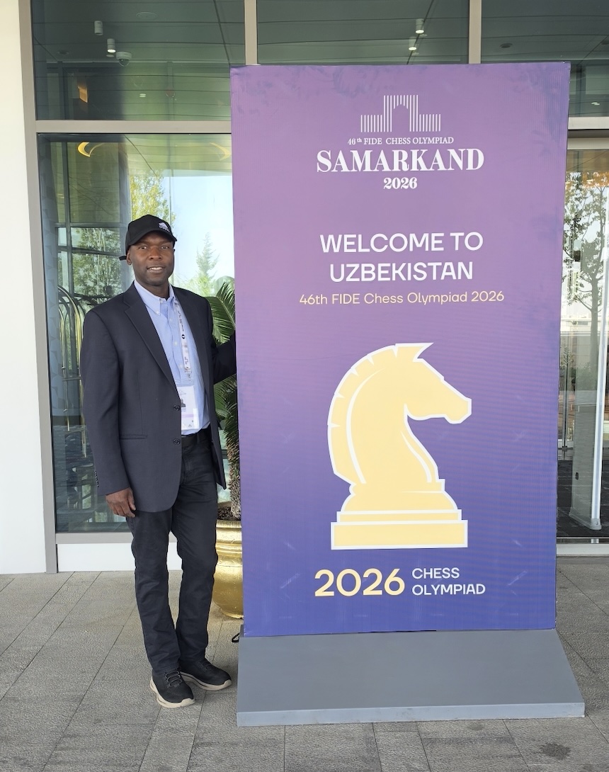 tennesseetech's tweet photo. George Chitiyo, professor of educational research and evaluation at Tennessee Tech, recently presented at the International Chess Federation (known by its French acronym FIDE) Summit on Chess in Education in Samarkand, Uzbekistan.

Read more: https://t.co/9vGdsI1si8 https://t.co/RtVtofh9Ap