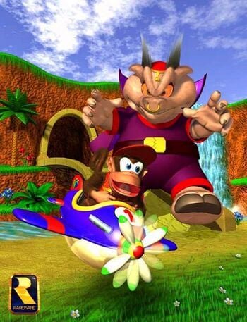 davil21gaming's tweet photo. Me tardé muchísimo en entender como ganarle a ese cerdo 😂, estoy seguro que no fui el único que no sabía el truco de la aceleración
#Gaming #DiddyKongRacing #Retro https://t.co/qNVHaok7Z8