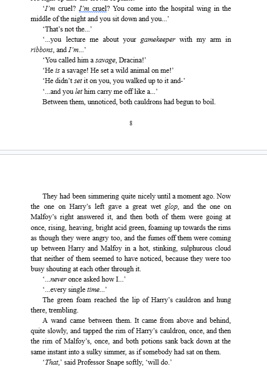 NWBroJaneway's tweet photo. IRL BS can't keep me down! Here is Chapter Seven of Book 3 of the Malfoid Saga. Malfoy has a change of heart. And starts being NICE. Hermione is not impressed. The war for Harry's heart intensifies, and Harry sees a bogart for the first time. #Malfoid 

https://t.co/0ahz5C8aIT https://t.co/HU7WzRuW9O