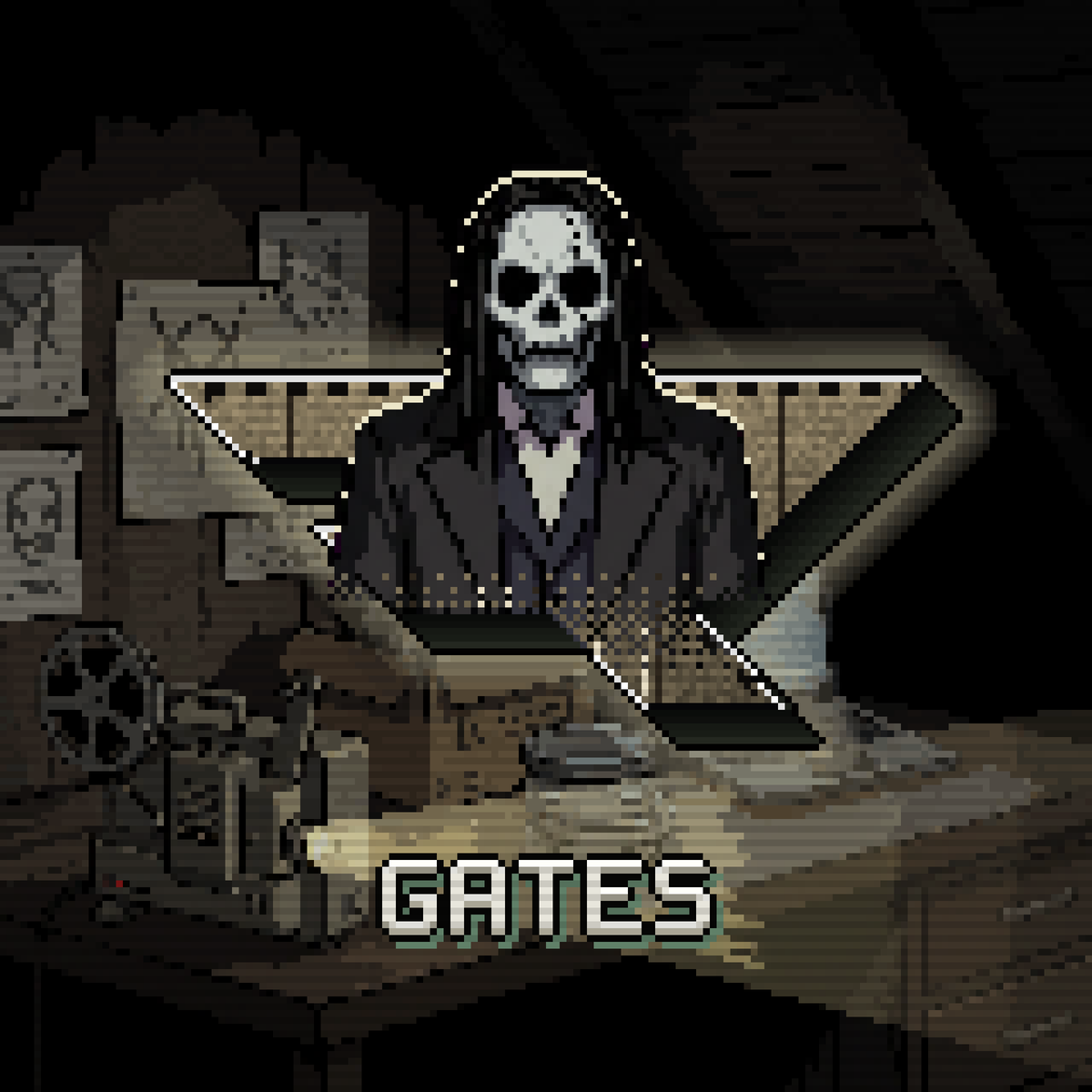 RiZe_Cam's tweet photo. Horror Icons #7 #PixelArt @OfficialPsyQo @RiZeSector https://t.co/HTDPWicrik