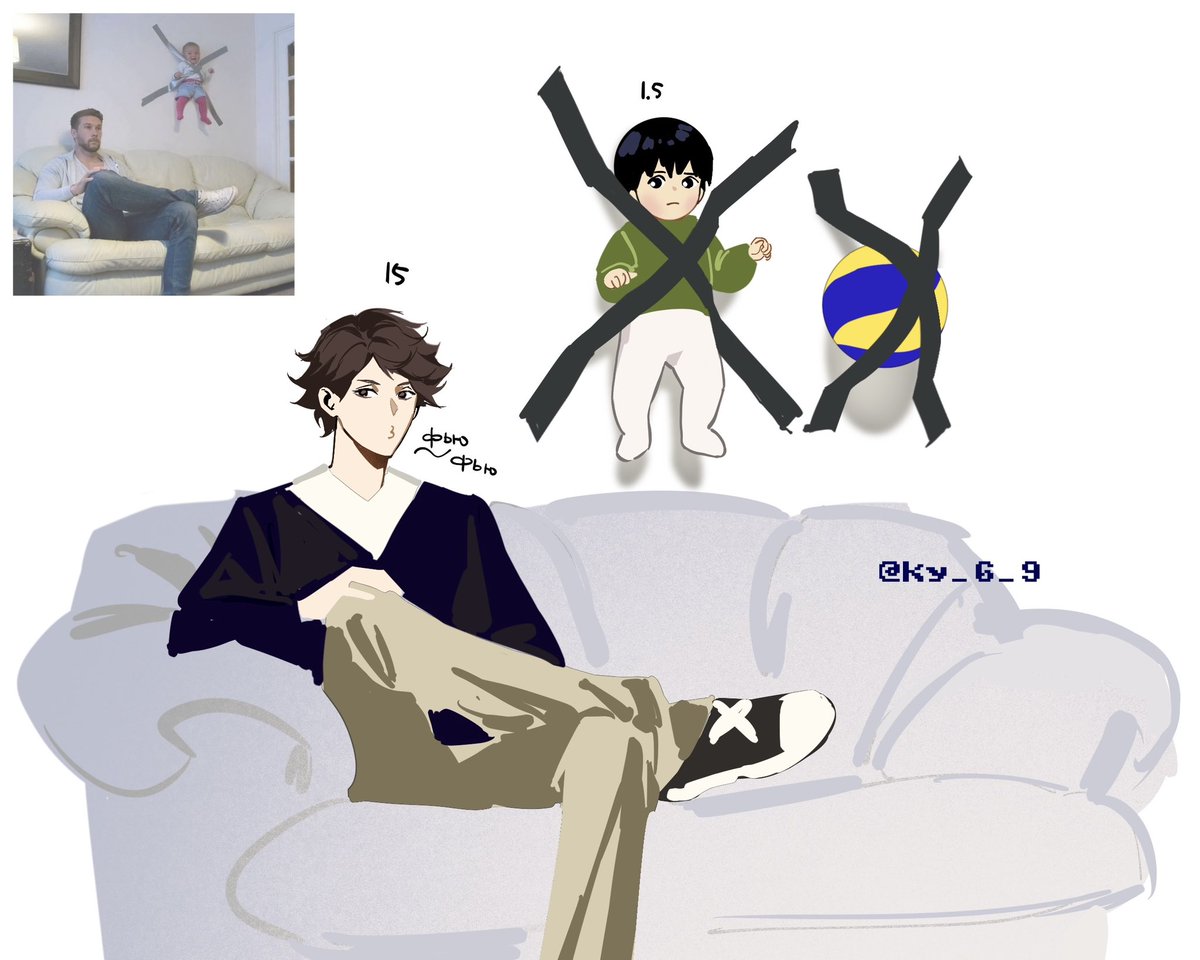 ky_6_9_69's tweet photo. #haikyuu #oikawa #kageyama https://t.co/YOpxr4K3pj