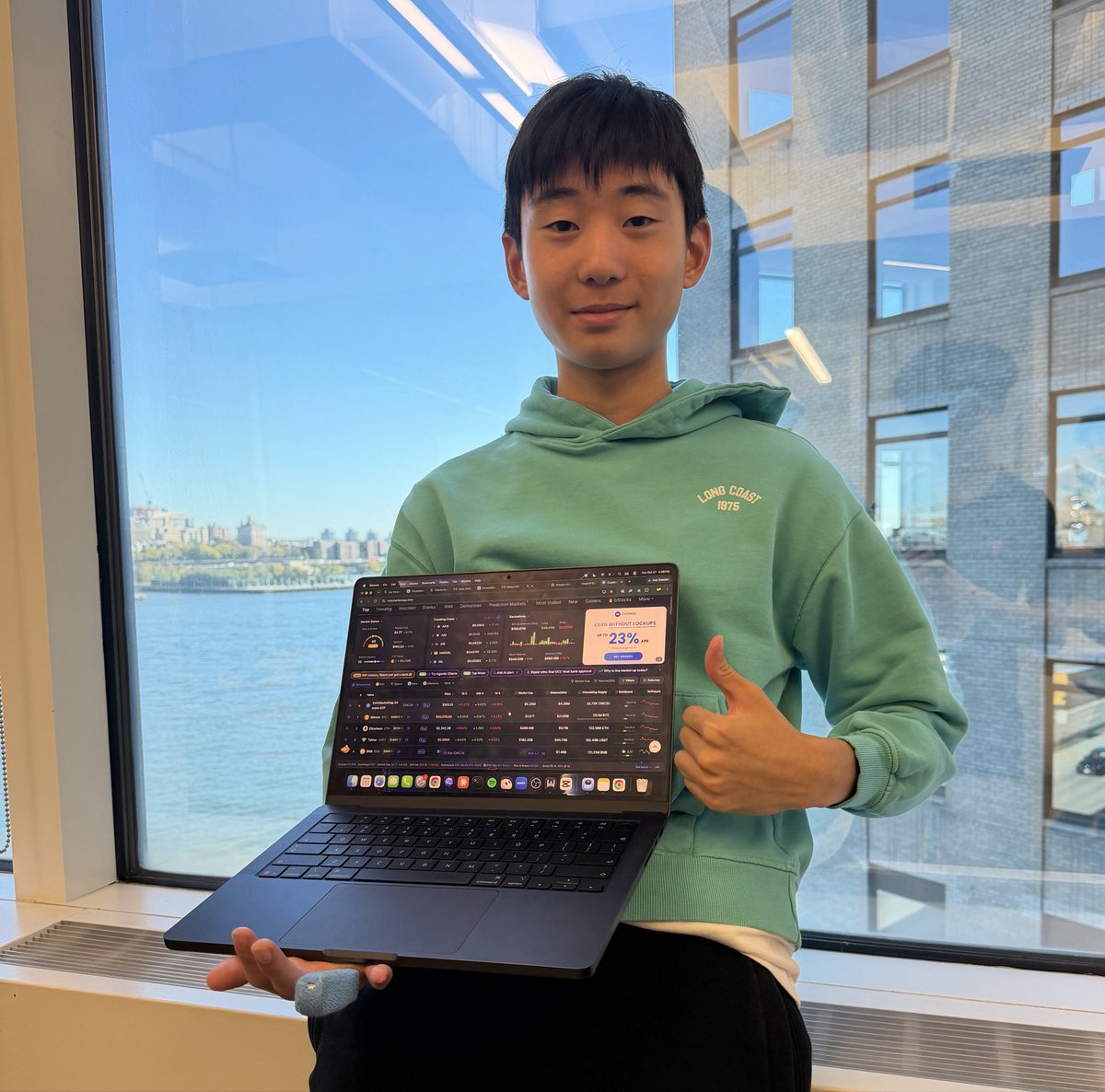 0xdanielk's tweet photo. i’m 14

building businesses in nyc and exploring crypto, defi, and ai

looking to connect with other founders in these spaces! https://t.co/bHaurNNLSY