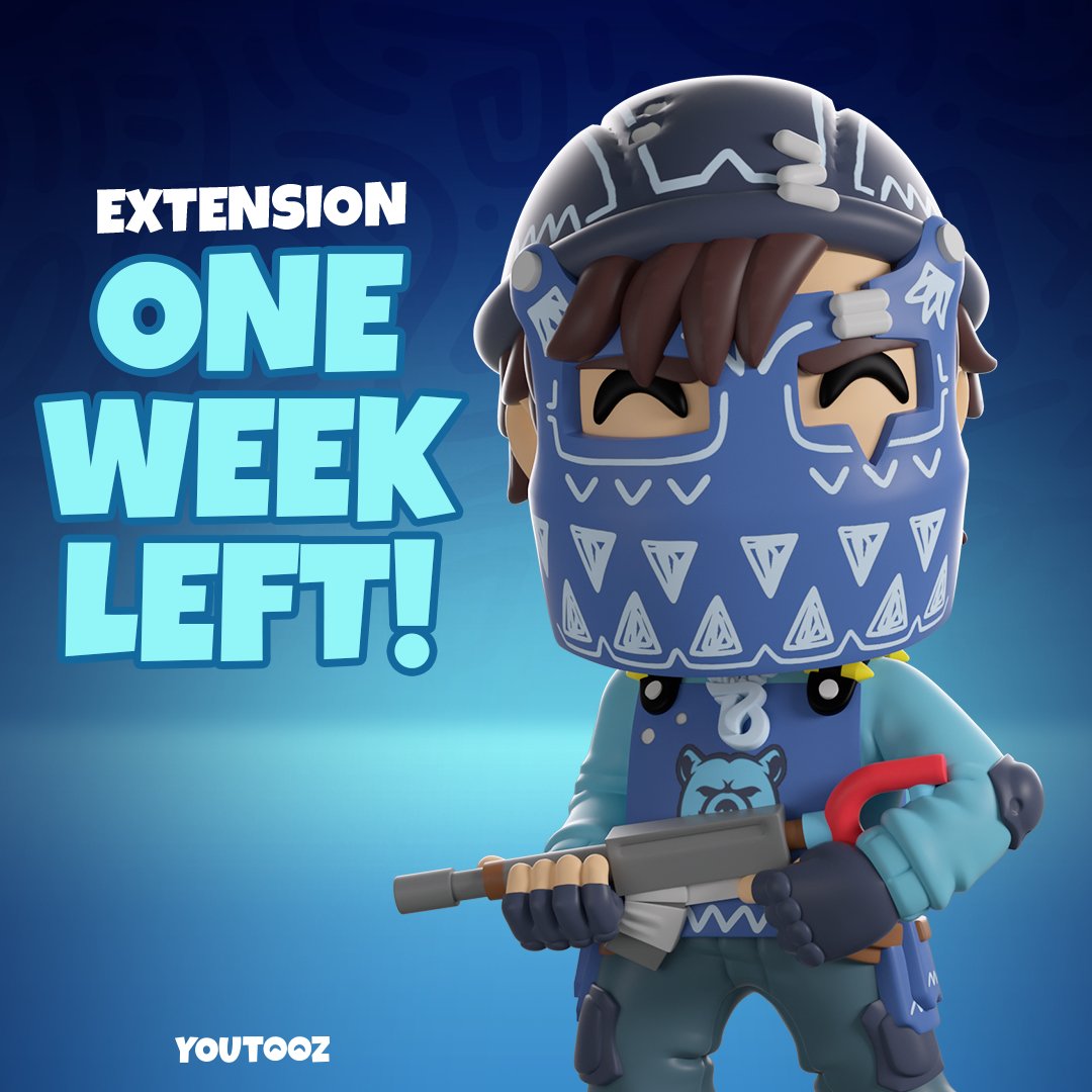 blooprintgames's tweet photo. We've extended the exclusive lil' blooprint vinyl figure by 1 WEEK, this is your ABSOLUTE LAST CHANCE to snag one! https://t.co/6pUVxXG0aD https://t.co/nJITeDdI2h