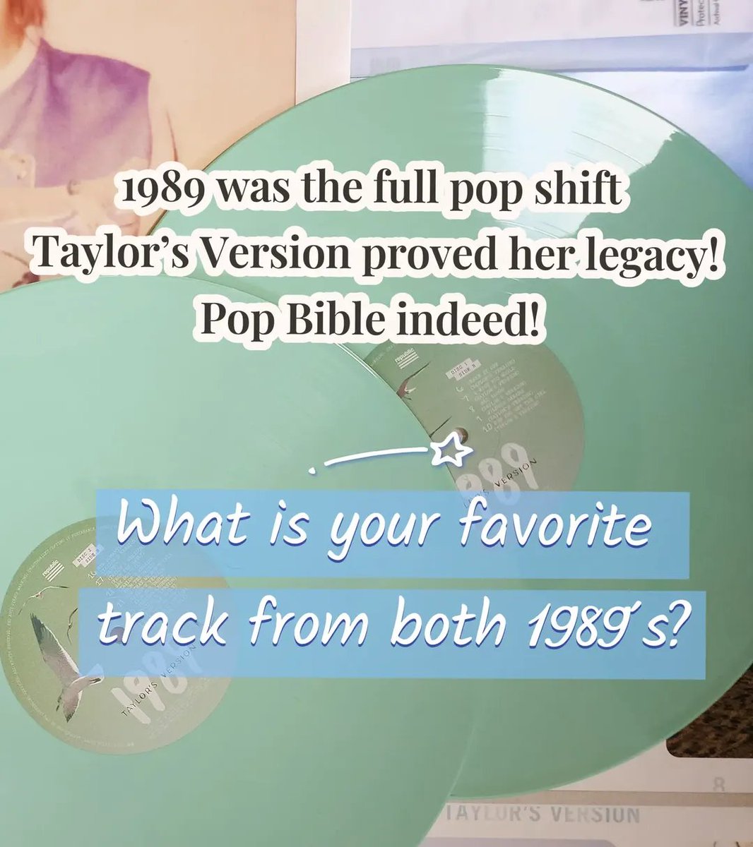 scagtrology's tweet photo. @taylorswift13 What's your favorite song from the 1989 songs?? and what's your pick 1989 OG or 1989 (T.V.)??

Linked in bio (As an amazon associate i esrn from qualifying purchases) https://t.co/UTFSjv1KIM https://t.co/QRvTfbOwDd