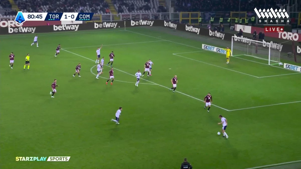 كومو يعود إلى المباراة.. ونيكو باز يصنع الفارق! جوووول! رامون يسجل هدف التعادل لكومو أمام تورينو، بعد صناعة رائعة من نيكو باز! تورينو 1-1 كومو #كومو 